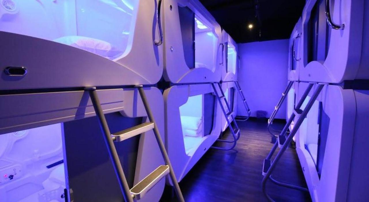 Hey Bear Capsule Hotel Taipei Dış mekan fotoğraf